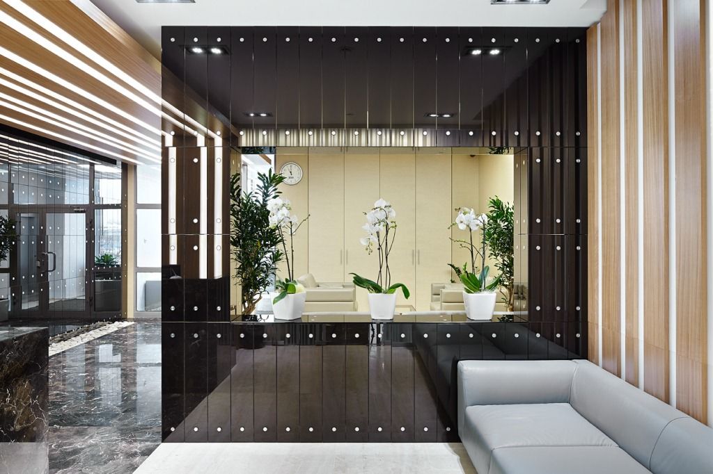 Фото Облицовка стеклом