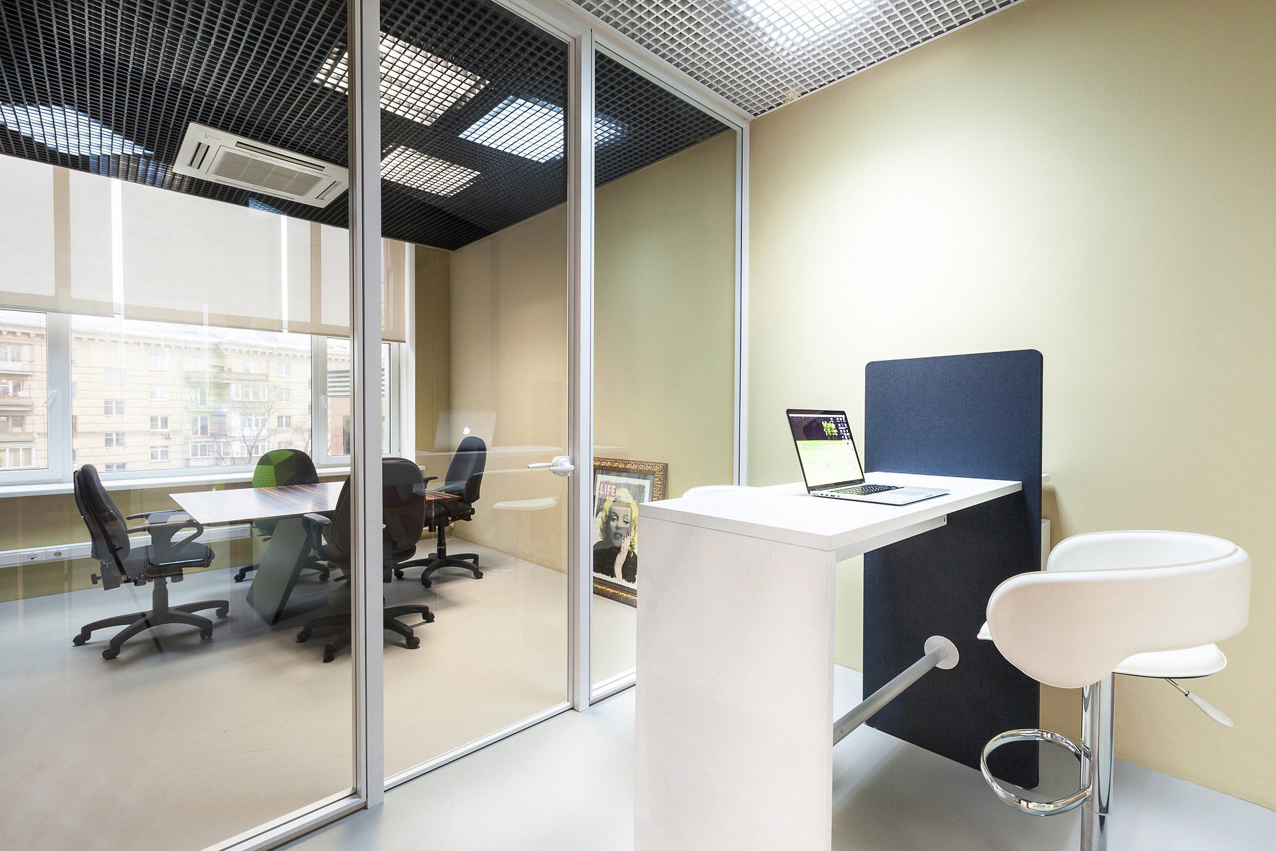 Фото Стеклянные двери SLIM