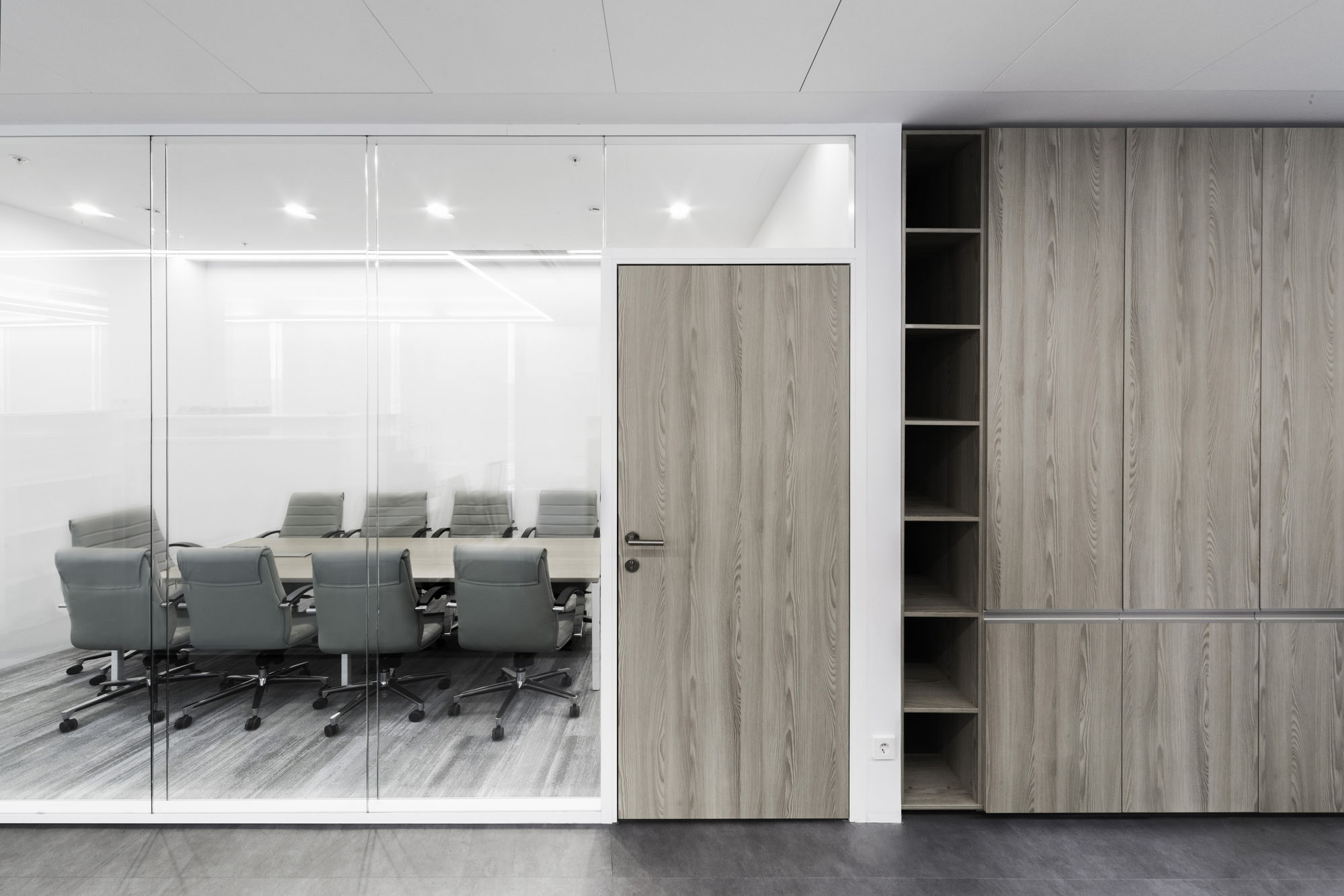 Фото Стационарные перегородки UALCOM-Twin со звукоизоляцией