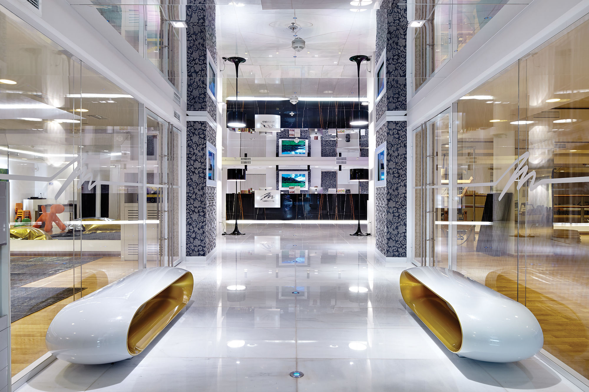 Фото Стационарные перегородки UALCOM-Twin со звукоизоляцией