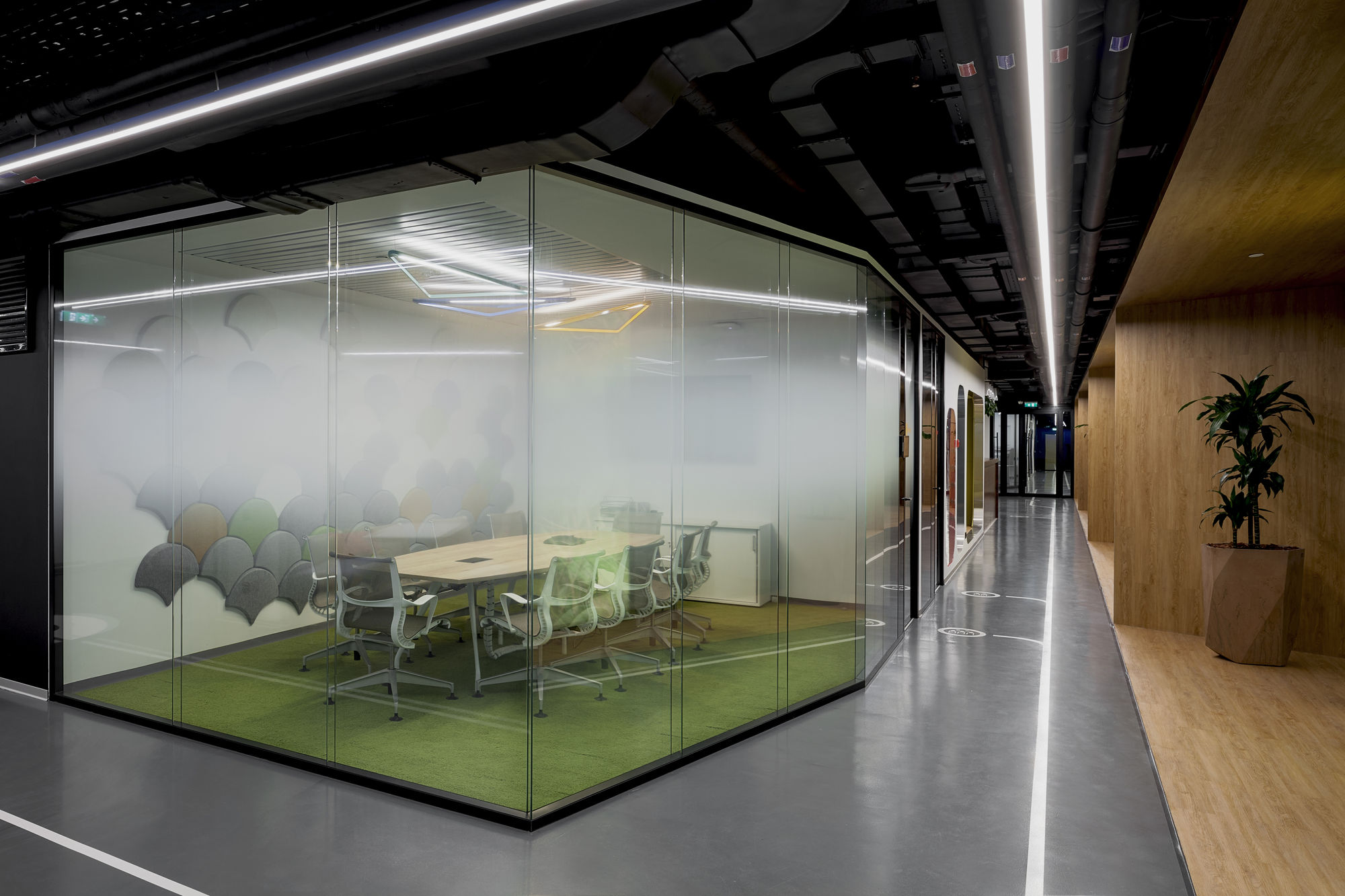 Фото Стационарные перегородки UALCOM-Twin со звукоизоляцией