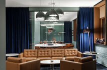 Невероятно стильная работа реализована компанией UALCOM совместно с Архитектурной студией 