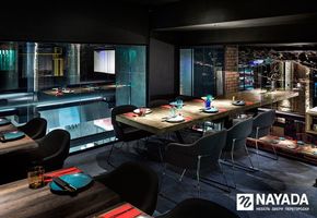 UALCOM-Crystal в проекте Ресторан BAO