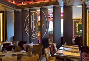 Раздвижные перегородки в проекте Ресторан 