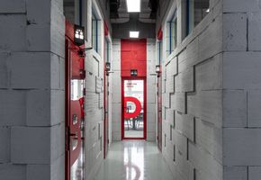 Двери VITRAGE I,II в проекте Новый офис для IT компании Boosta