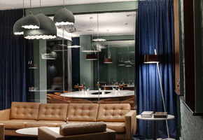 UALCOM-Twin в проекте Невероятно стильная работа реализована компанией UALCOM совместно с Архитектурной студией «Романа та Дмитра Селюків».